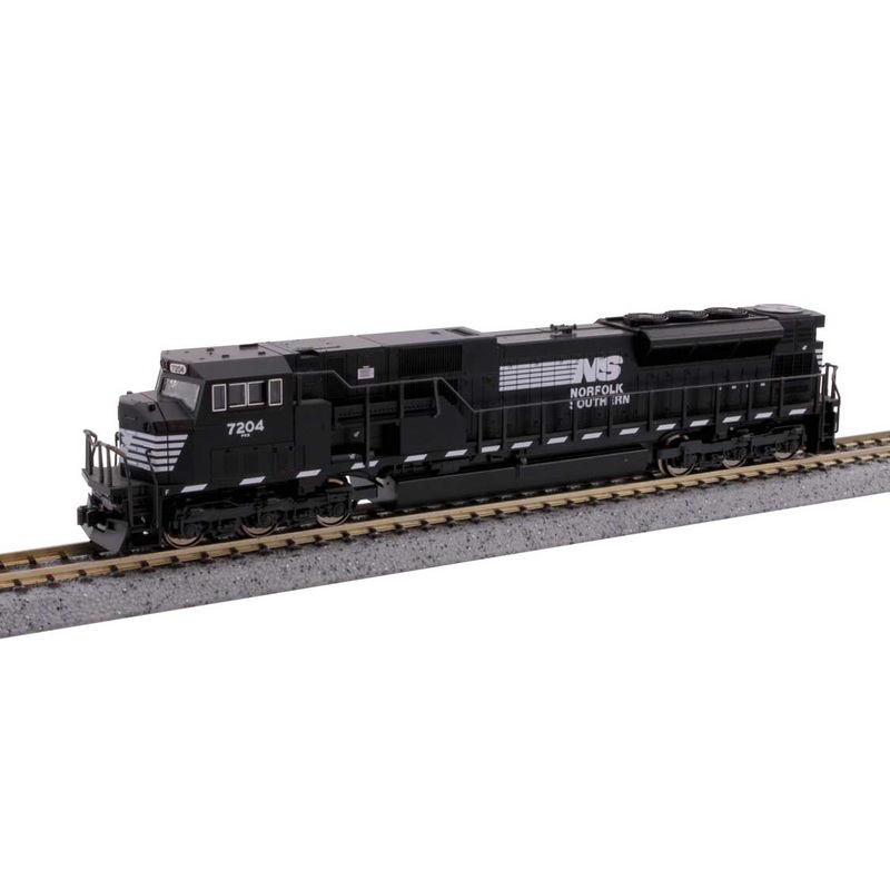 Kato N Scale 176-5518DCC EMD SD80MAC Norfolk Southern NS 7227 with DCC
