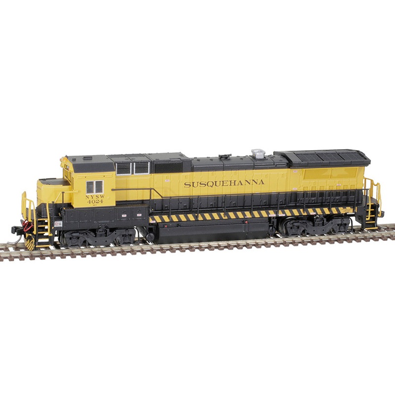 Atlas 40005158 N Scale GE Dash 8-40B Susquehanna NYS&W 4024 DCC & Sound