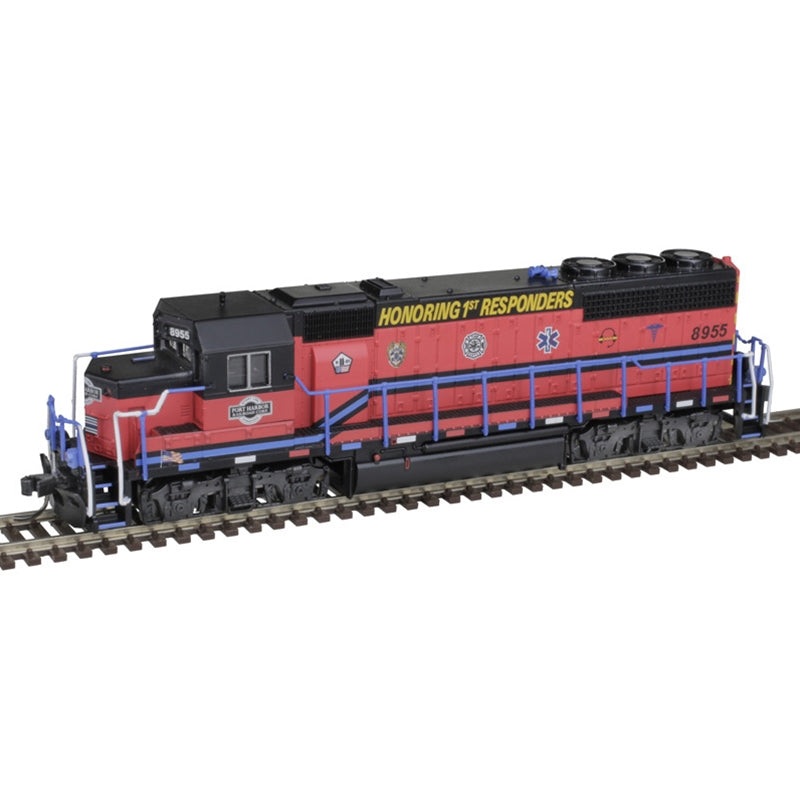 Atlas 40005286 N Scale EMD GP40 Port Harbor 1st Responders 8955 DCC & Sound