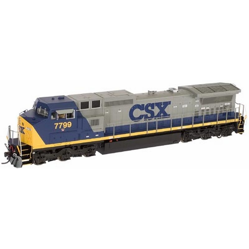 Atlas 51976 N Scale GE Dash 8-40CW CSX 7681 with DCC - USED (YN2 Paint)