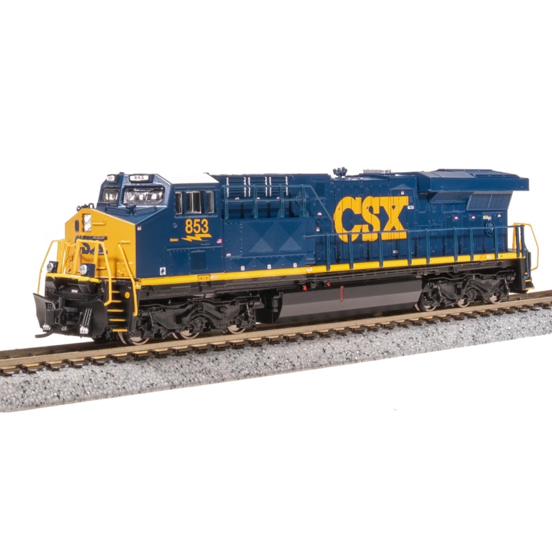 BLI 8618 N Scale GE ES44AC Diesel CSX 876 Paragon4 (YN3 Dark Future Paint)