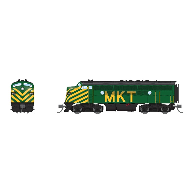 BLI 9214 N Scale EMD Diesel F3A MKT 67C Paragon4 (Sound/DC/DCC)