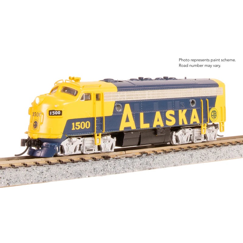 BLI 9261 N Scale EMD Diesel F7A Alaska ARR 1500 Paragon4 (Sound/DC/DCC)