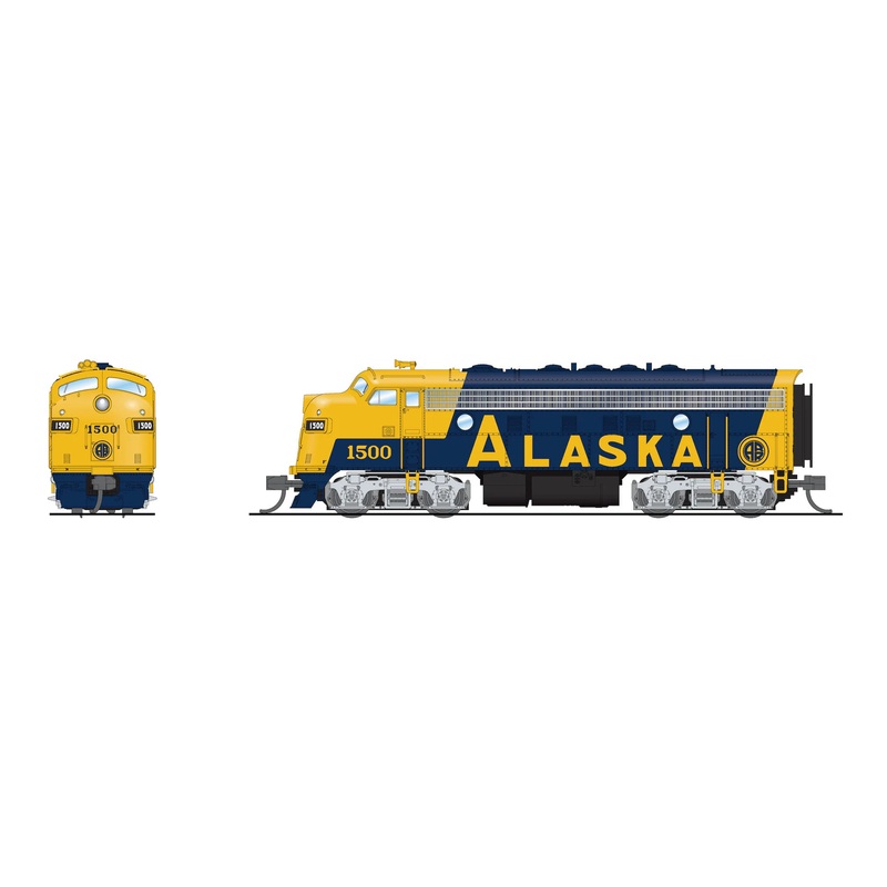 BLI 9262 N Scale EMD Diesel F7A Alaska ARR Paragon4 (Sound/DC/DCC)