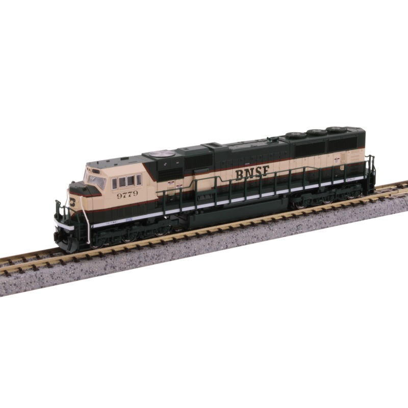Kato 176-6312 N Scale EMD SD70MAC BNSF 9779 - DC (Executive Scheme)