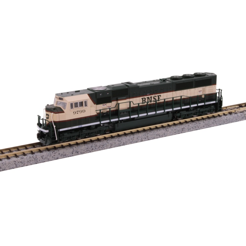 Kato 176-6313DCC N Scale EMD SD70MAC BNSF 9799 with DCC (Executive Scheme)