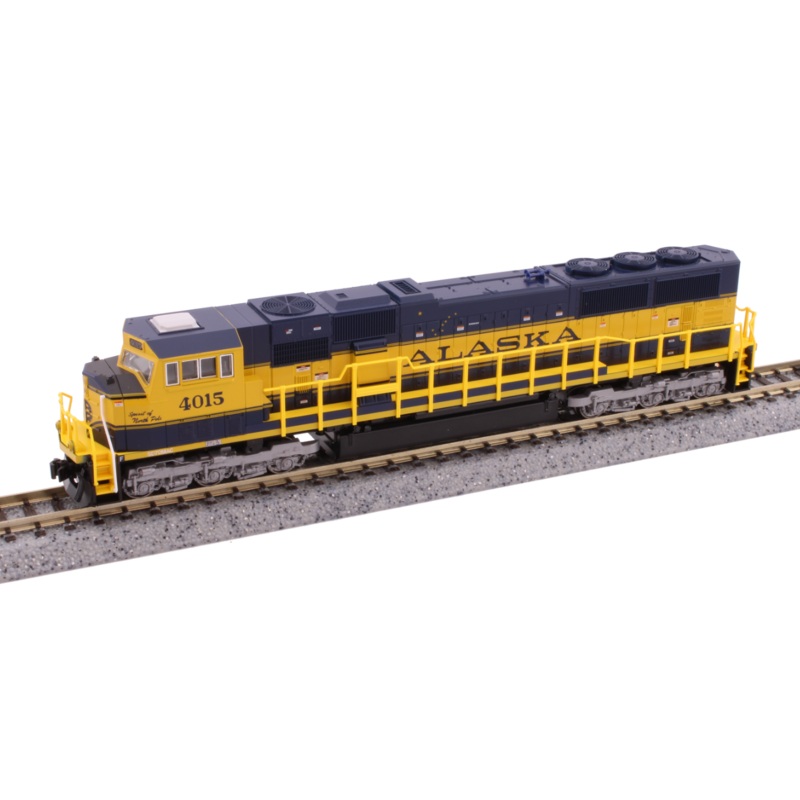 Kato 176-6411DCC N Scale EMD SD70MAC Alaska ARR 4015 with DCC (Spirit of North Pole)