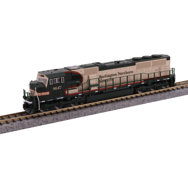 Kato 176-6503DCC N Scale EMD SD70MAC BNSF 9647 with DCC (Merger Scheme)