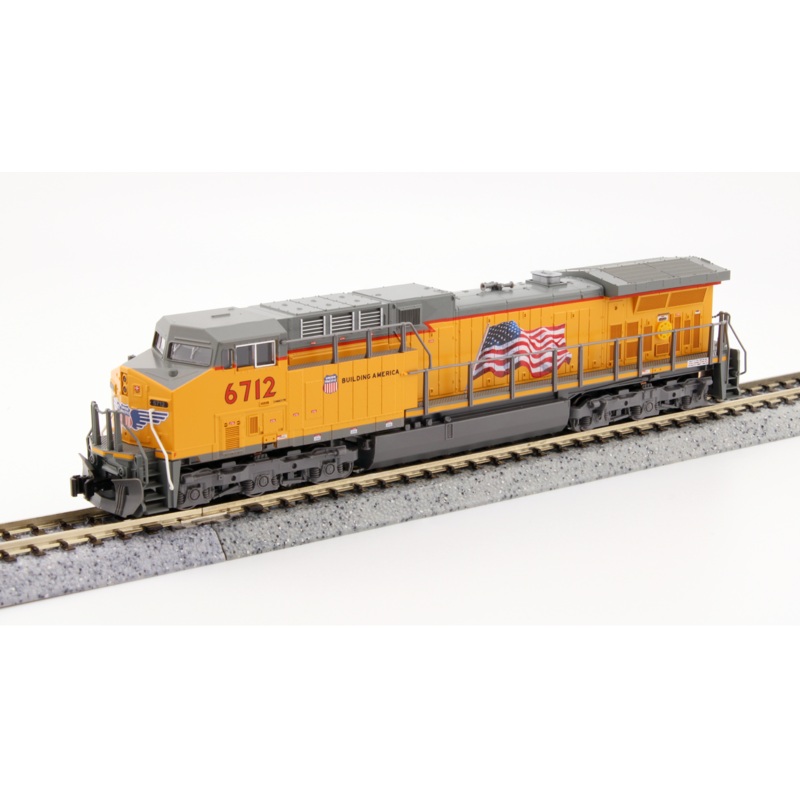 Kato 176-7039DCC N Scale GE AC4400CW Diesel Union Pacific UP 6712 with DCC