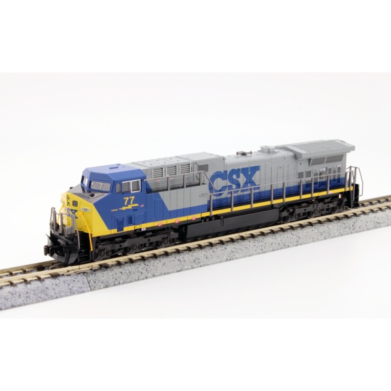 Kato 176-7043 N Scale GE AC4400CW Diesel CSX 77 - DC