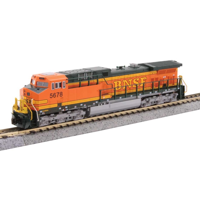 Kato 176-7215 N Scale GE AC4400CW Diesel BNSF "H1" 5678 - DC