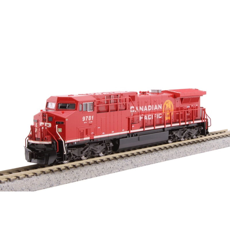 Kato 176-7217 N Scale GE AC4400CW Diesel Canadian Pacific CP 9781 - DC