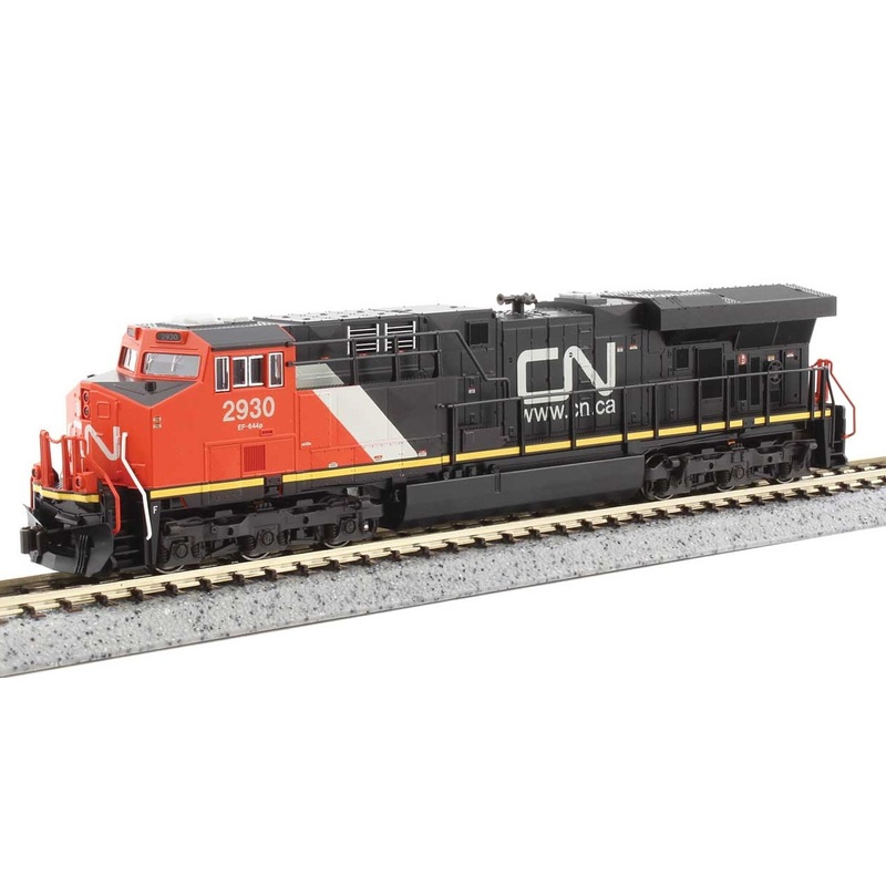 KATO 176-8951DCC N Scale GE ES44AC GEVO Diesel Canadian National CN 2930 with DCC