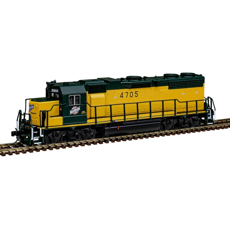 Atlas 40005621 N Scale EMD GP38 Chicago & North Western C&NW 4704 with DCC & Sound