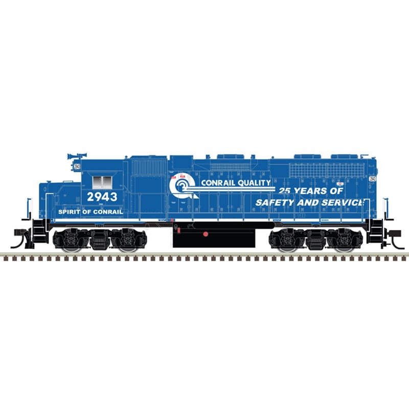 Atlas 40005624 N Scale EMD GP38 Spirit of Conrail CR 2943 with DCC & Sound