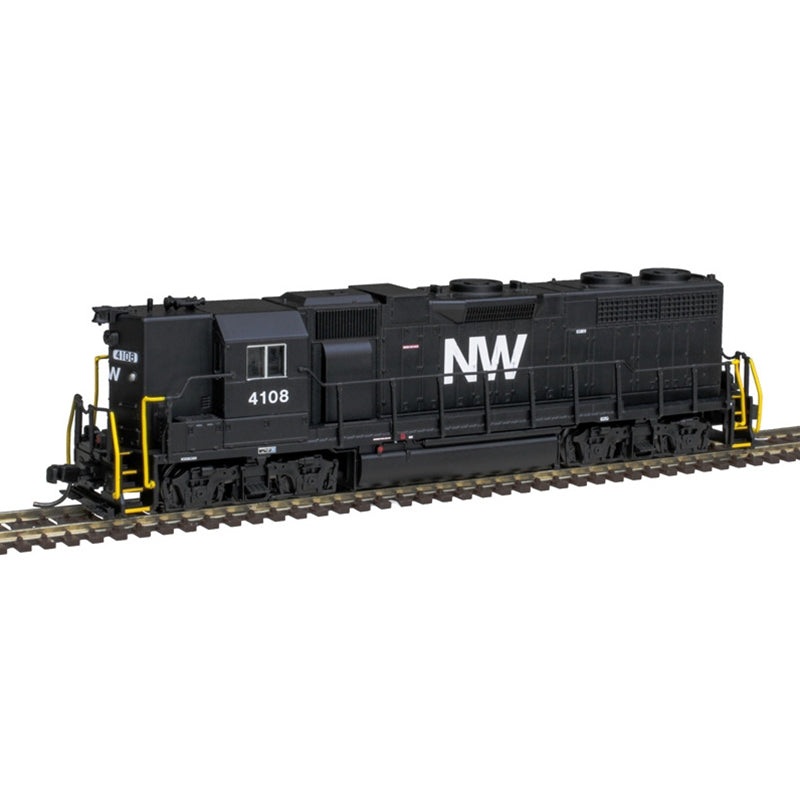 Atlas 40005635 N Scale EMD High Nose GP38 Norfolk & Western N&W 4114 with DCC & Sound