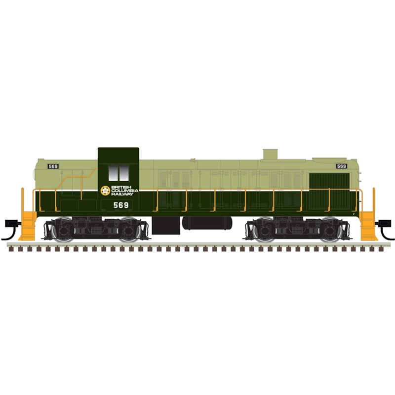 Atlas Gold 40005498 N Scale ALCo RS-3 Diesel British Columbia BC RAIL 569 DCC LokSound