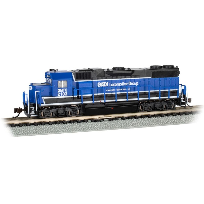 Bachmann 66853 N Scale EMD GP38-2 Diesel GATX Leasing with DCC and Sound