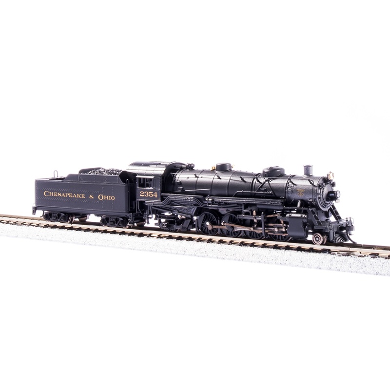 BLI 3987 N Scale USRA 2-8-2 Light Mikado Chesapeake & Ohio C&O 2361 Paragon4