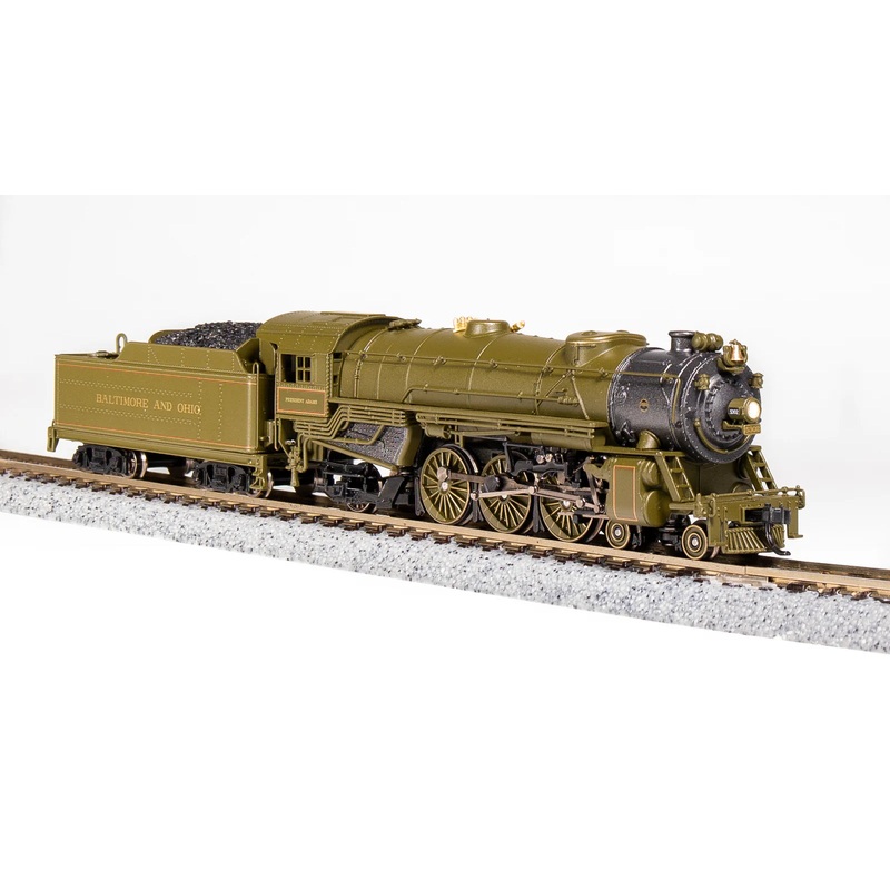 BLI 6924 N Scale 4-6-2 Heavy Pacific Steam Loco Baltimore & Ohio B&O 5301 Paragon4 (Sound/DC/DCC - President Adams)