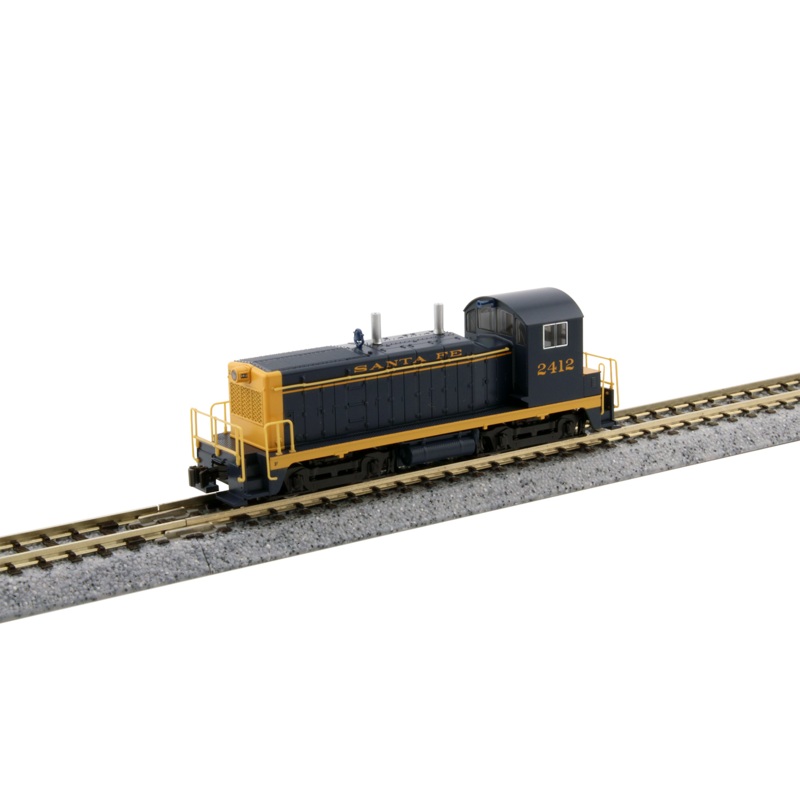 Kato 176-4375S N Scale EMD NW2 Santa Fe AT&SF 2412 DCC & Sound