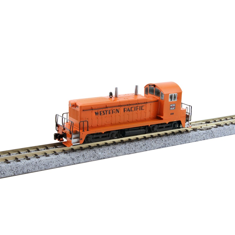 Kato 176-4396 N Scale EMD NW2 Western Pacific WP 608 - DC