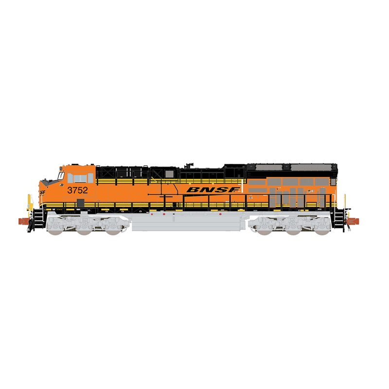 ScaleTrains Rivet 33626 N Scale GE ET44 Tier 4 Diesel "Heritage III" BNSF 3752 DCC & Sound