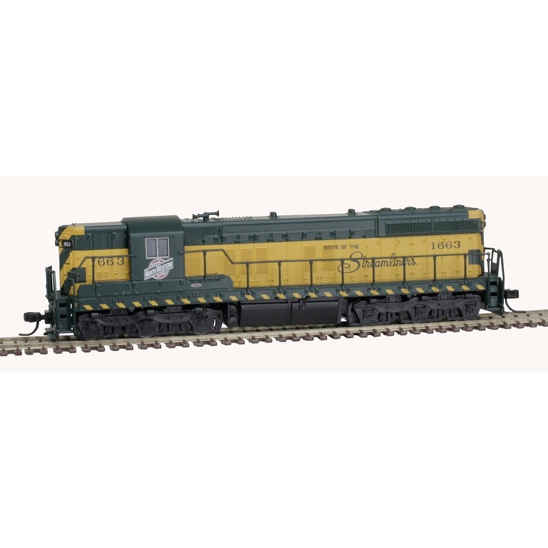Atlas 40005323 N Scale EMD SD7 Chicago & NorthWestern C&NW 1664 DCC & Sound