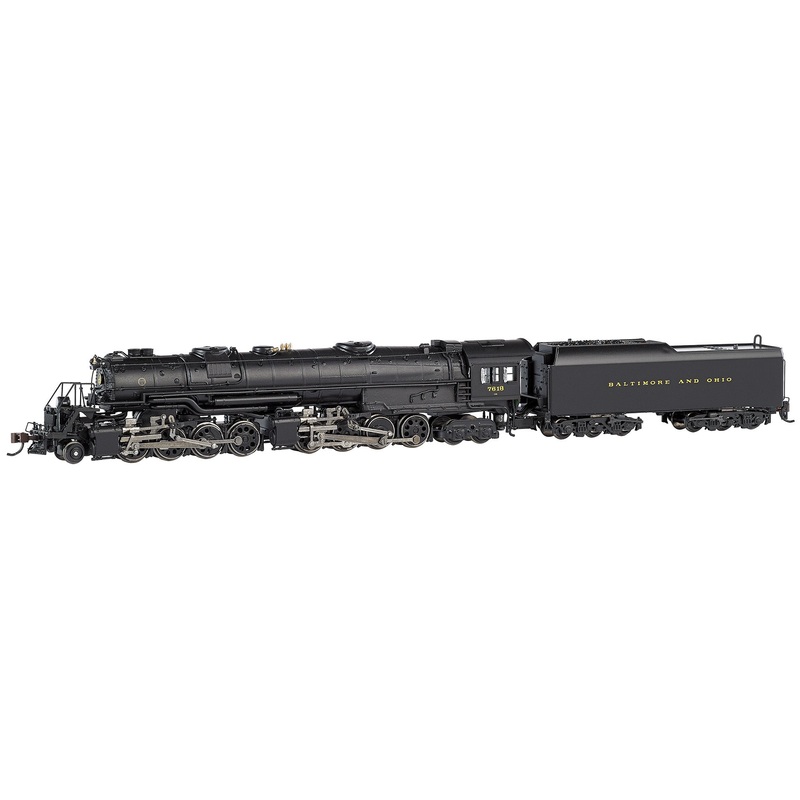 Bachmann 80856 N Scale 2-8-8-4 EM-1 Steam Loco Baltimore & Ohio B&O 7618 DCC & Sound