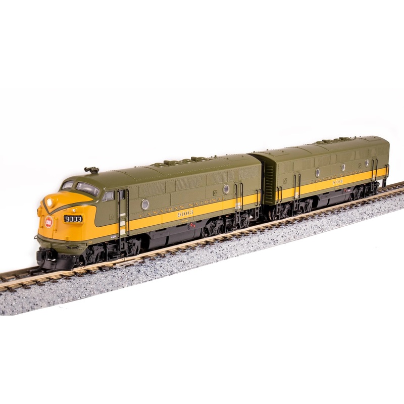 BLI 6831 N Scale EMD F3A-B Diesel Set Canadian National CN 9003/9004 Paragon4 DCC