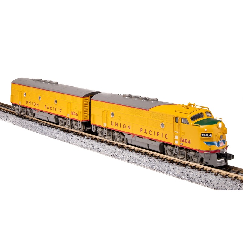 BLI 6836 N Scale EMD F3A-B Diesel Set Union Pacific UP 1404/1404B Paragon4 DCC