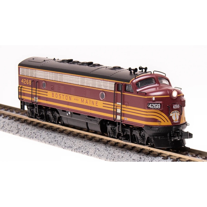BLI 6871 N Scale EMD F7A Diesel Boston & Maine B&M 4268A Paragon4 DCC