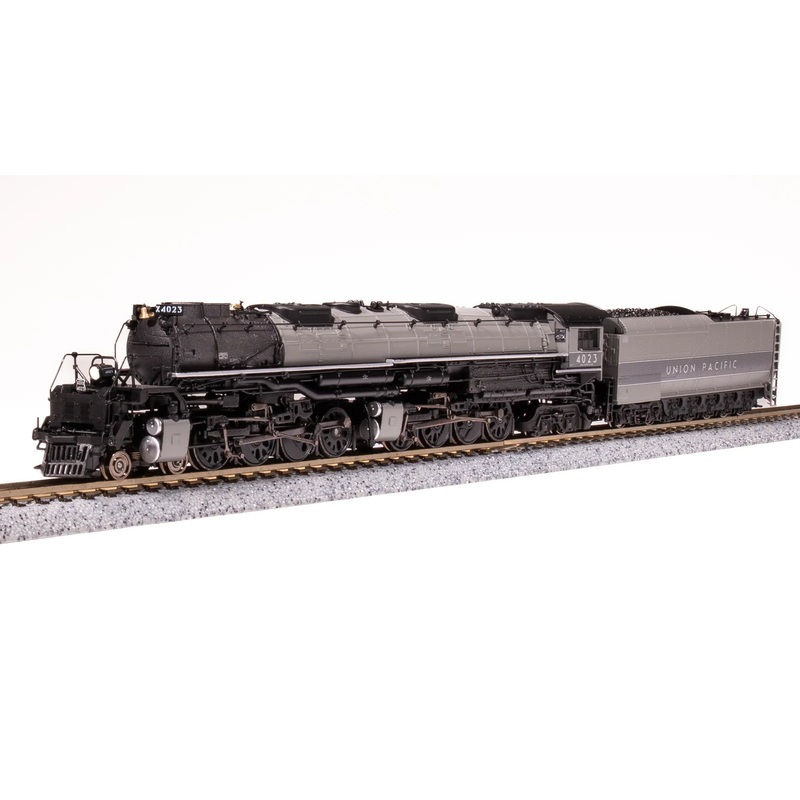 BLI 7238 N Scale Big Boy 4-8-8-4 Steam Loco Union Pacific (2 Tone Gray) UP 4023 Paragon4 DCC