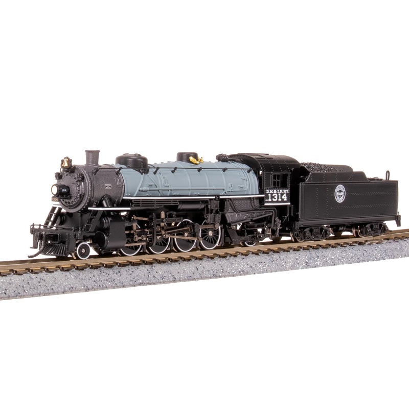 BLI 7856 N Scale USRA 2-8-2 Mikado Steam Locomotive Duluth, Missabe & Iron Range DM&IR 1314 Paragon4 DCC