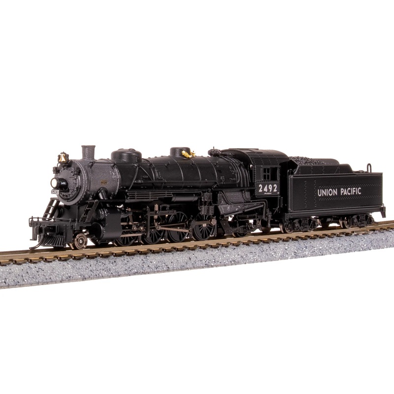 BLI 7864 N Scale USRA 2-8-2 Mikado Steam Locomotive Union Pacific UP 2497 Paragon4 DCC