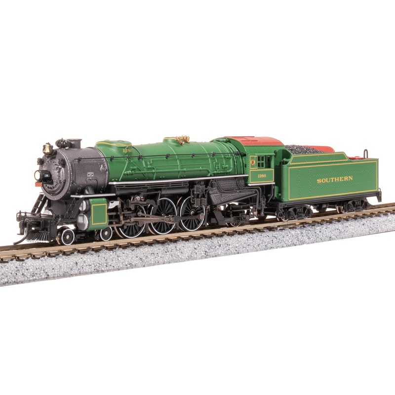 BLI 7987 N Scale USRA 4-6-2 Pacific Steam Locomotive Southern 1386 Paragon4 DCC