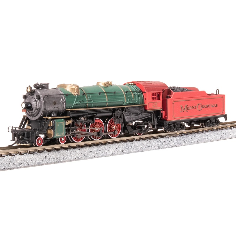 BLI 7991 N Scale USRA 4-6-2 Pacific Steam Locomotive Merry Christmas 25 Paragon4 DCC