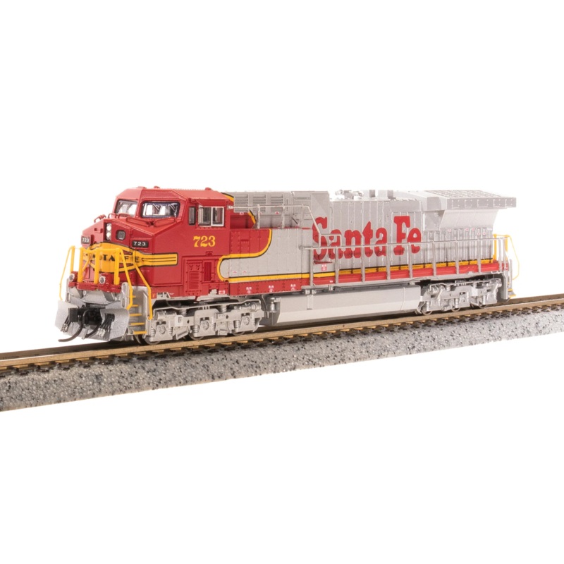 BLI 8586 N Scale GE AC6000 Diesel Santa Fe ATSF 723 Paragon4 (Fantasy Warbonnet)