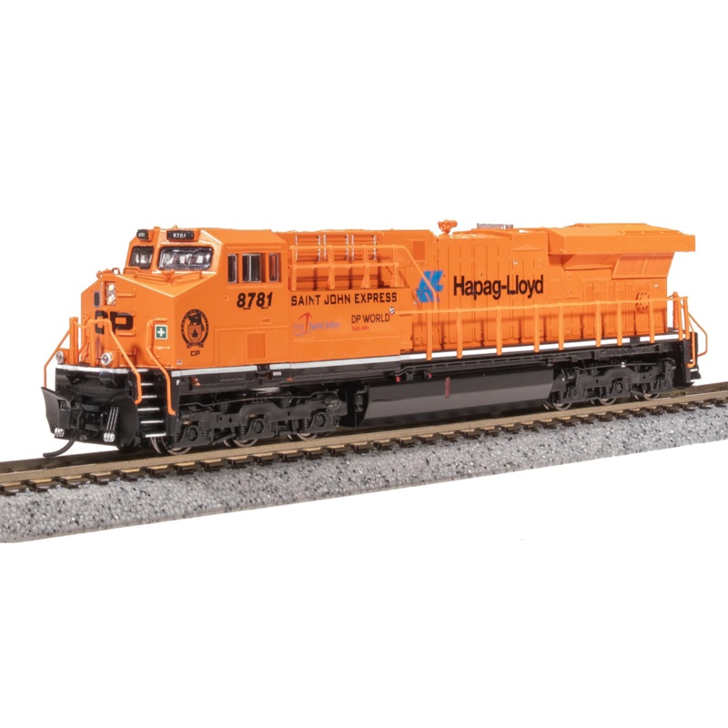 BLI 8616 N Scale GE ES44AC Diesel Canadian Pacific CP 8781 Paragon4 (Hapag-Lloyd Commemorative)