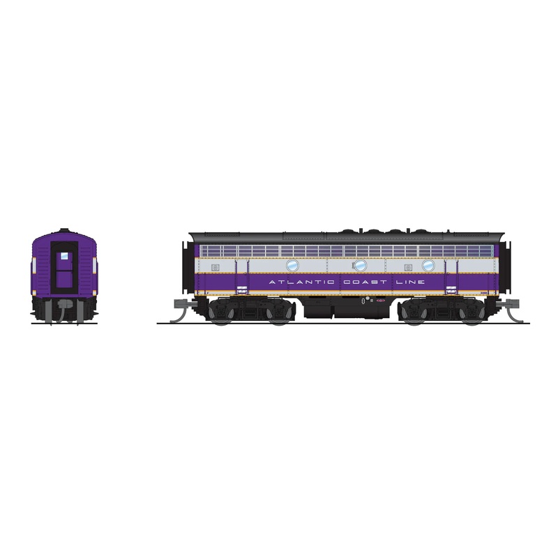 BLI 9202 N Scale EMD Diesel F3B Atlantic Coast Line ACL 343B Paragon4 (Sound/DC/DCC)