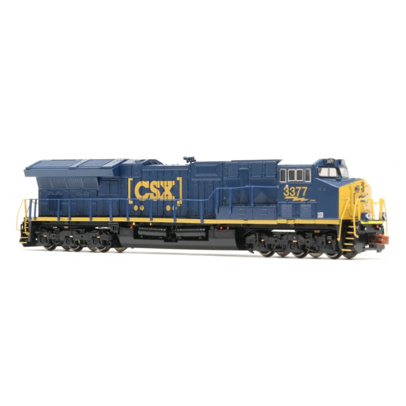 ScaleTrains Operator 10977 N Scale GE ET44AH Tier 4 Diesel "Boxcar Logo" CSXT 3418 with DCC