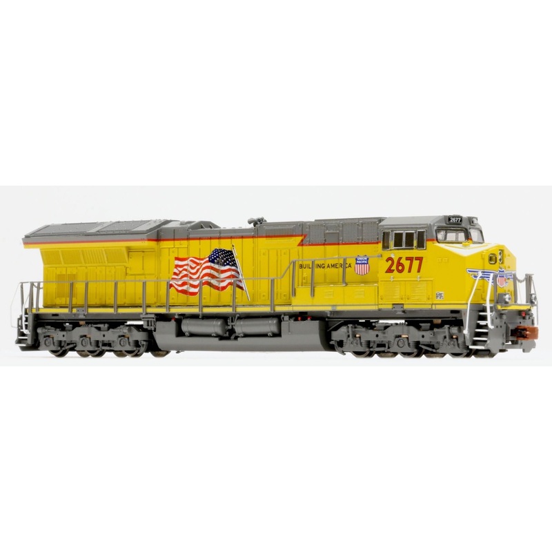ScaleTrains Operator 10991 N Scale GE ET44AH Tier 4 Diesel Union Pacific UP 2677 with DCC