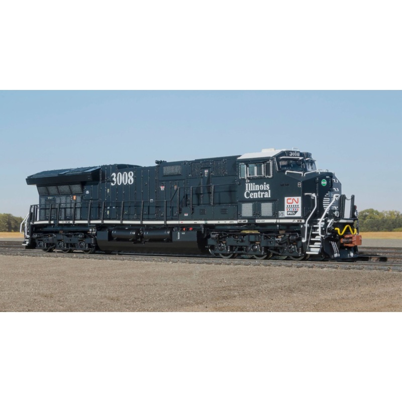 ScaleTrains Rivet 33635 N Scale GE ET44 Tier 4 Diesel "Illinois Central Heritage" CN 3008