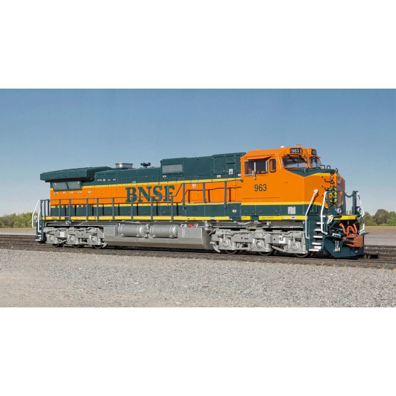 ScaleTrains Rivet 38675 N Scale GE DASH 9 Diesel BNSF Heritage I 970 DCC & Sound