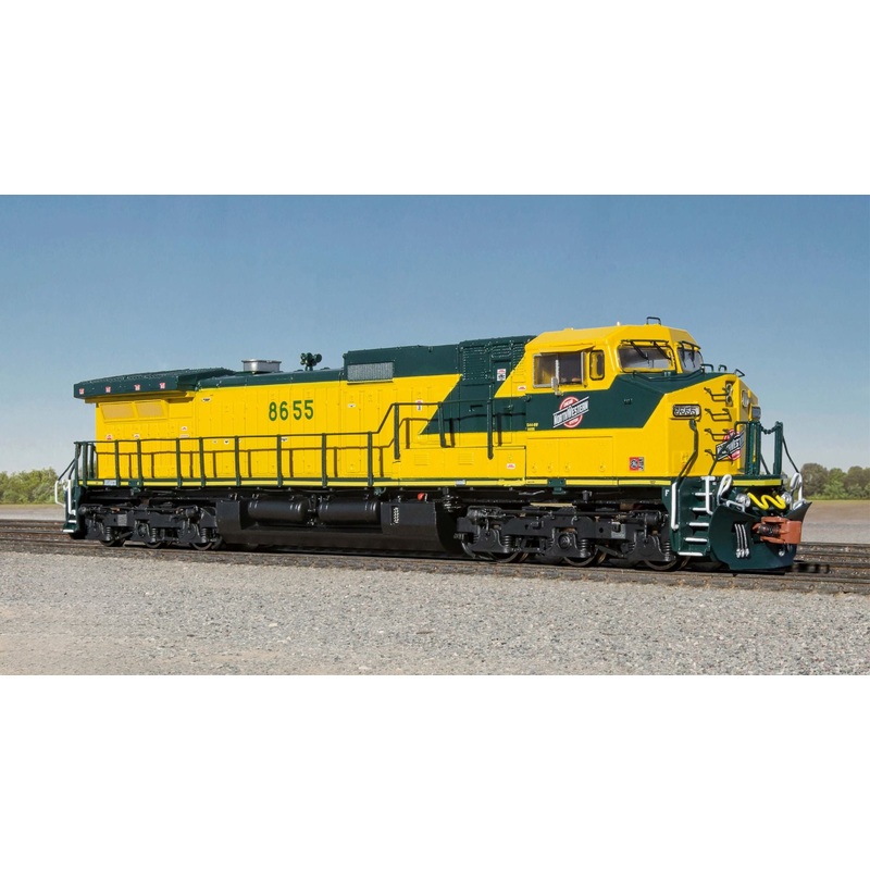 ScaleTrains Rivet 38701 N Scale GE DASH 9 Diesel Chicago & NorthWestern 8709 DCC & Sound