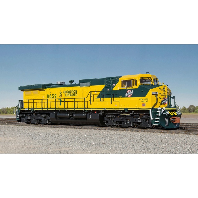 ScaleTrains Rivet 38703 N Scale GE DASH 9 Diesel Chicago & NorthWestern 8659 DCC & Sound