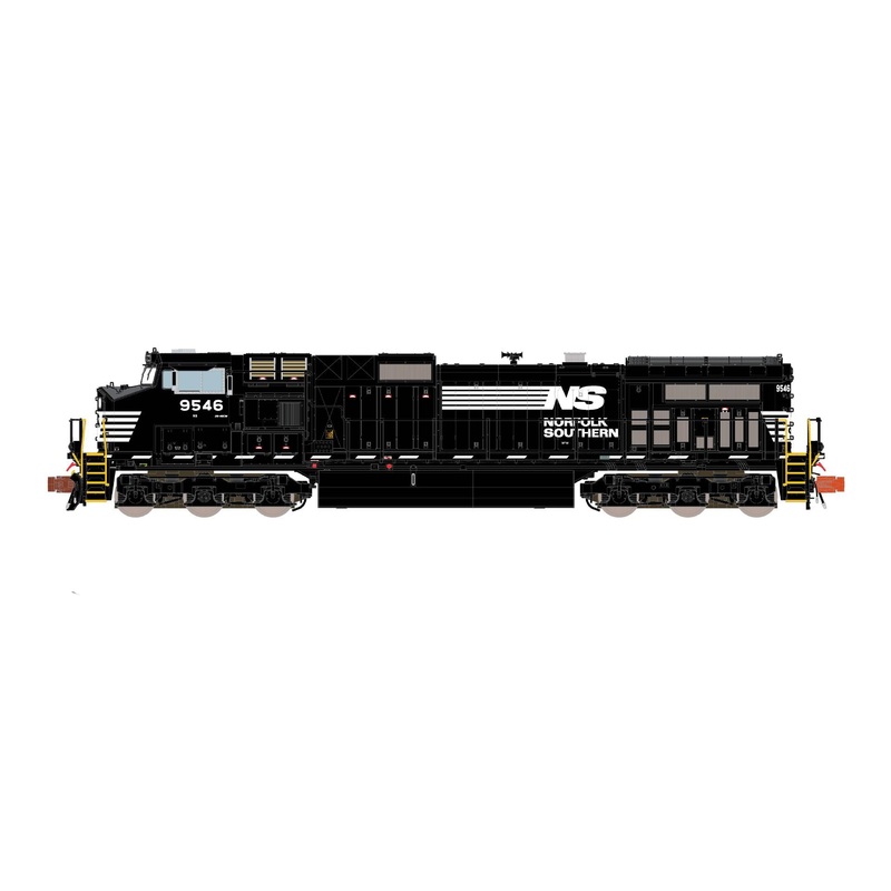 ScaleTrains Rivet 38711 N Scale GE DASH 9 Diesel Norfolk Southern NS 9577 DCC & Sound