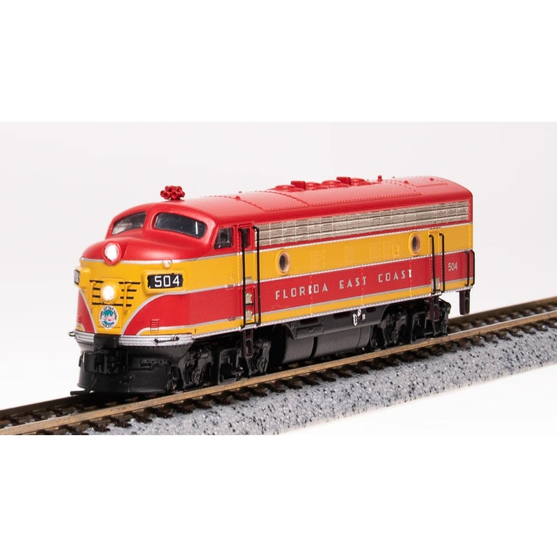 BLI 6842 N Scale EMD F3A Diesel Florida East Coast FEC 504 Paragon4 DCC
