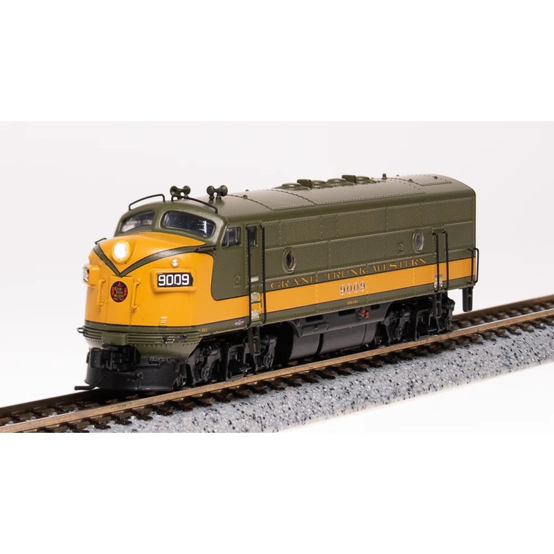BLI 6844 N Scale EMD F3A Diesel Grand Trunk Western GTW 9009 Paragon4 DCC