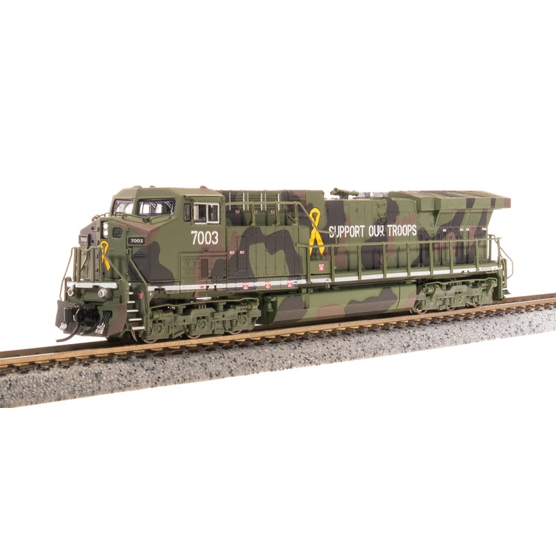 BLI 8587 N Scale GE AC6000 Diesel Support Our Troops #7003 Paragon4